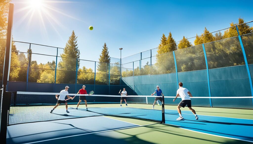 partida de padel
